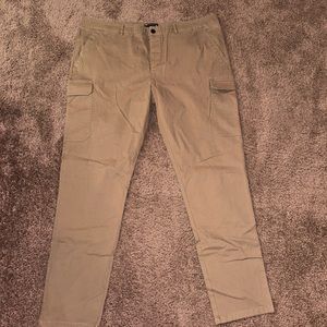 Skinny fit cargo pants